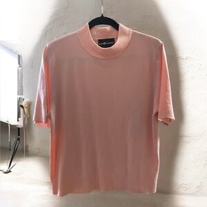 Sag Harbor Soft Pink Short Sleeve Sweater
Bust-21
L- 25
Pull Over Style.
L/XL